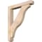 Ekena Millwork Funston Craftsman Smooth Bracket w/ Offset Brace, Douglas Fir, 5 1/2"W x 34"D x 40"H BKT0604X34X40FST04SDF - alternate 1